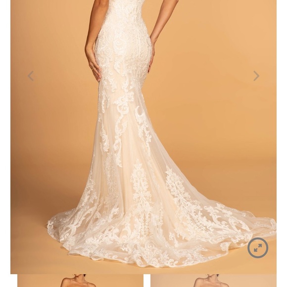 Wedding dress! I have not worn it. 3x off shoulder mermaid wedding dress. - Picture 2 of 11